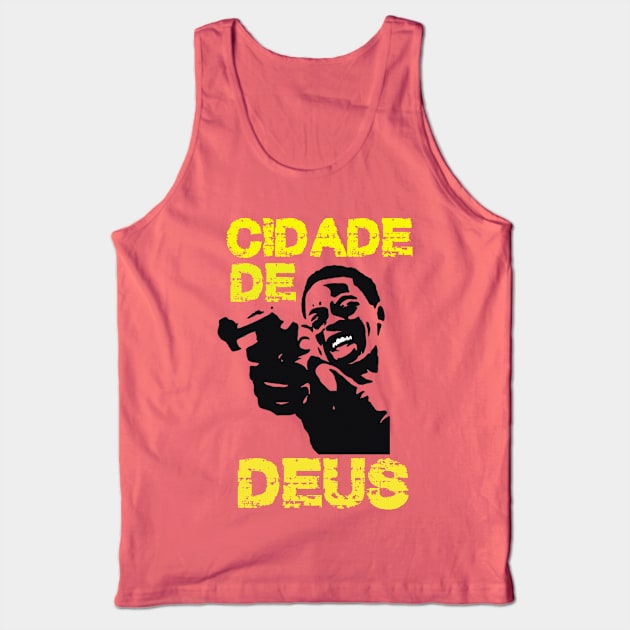 Cidade de Deus - City of God - Ze Pequeno Tank Top by SaintandSinner